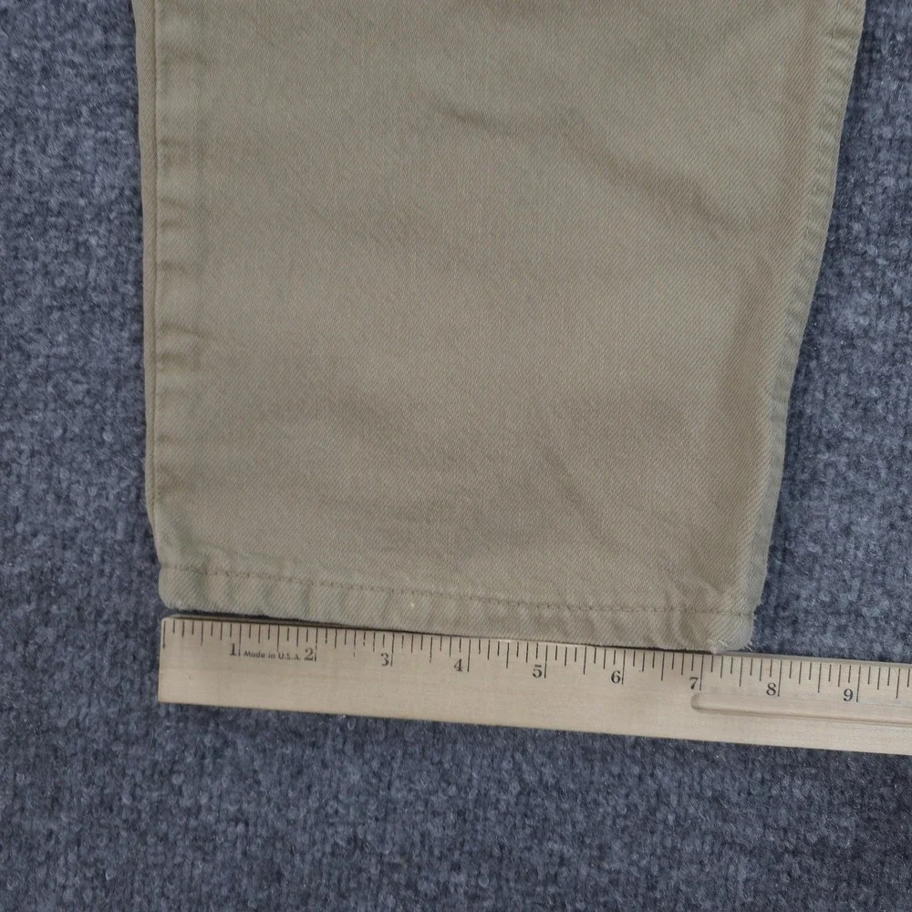 Vintage Levis Jeans Mens 36x30 Beige Denim‎ 550 Relaxed Tapered Made USA 90s